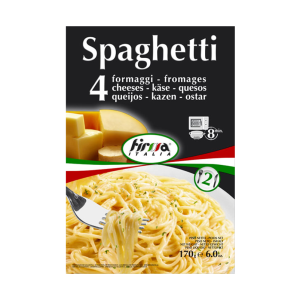 Spaghete cu 4 tipuri de brânză, 175g